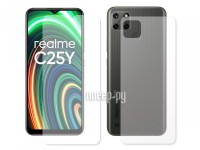 Фото Гидрогелевая пленка LuxCase для Realme C25y 0.14mm Transparent Front and Back 89777