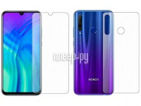 Фото Гидрогелевая пленка LuxCase для Honor 20e 0.14mm Front and Back Transparent 86946