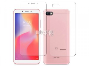 Фото Гидрогелевая пленка LuxCase для Xiaomi Redmi 6A 0.14mm Front and Back Transparent 86941