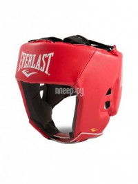 Фото Боксёрский шлем Everlast Amateur Competition PU L Red 610400-10 PU