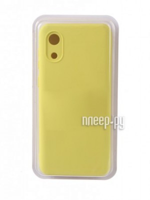 Фото Чехол Innovation для Samsung Galaxy A03 Core Soft Inside Yellow