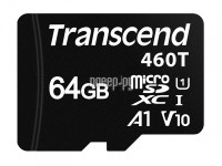 Фото 64Gb - Transcend 460T Micro Secure Digital XC TS64GUSD460T