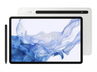 Фото Samsung Galaxy Tab S8 SM-X706 8/128Gb Silver (Snapdragon 8 Gen 1 1.7Ghz/8192Mb/128Gb/GPS/LTE/Wi-Fi/Bluetooth/Cam/11.0/2560x1600/Android)
