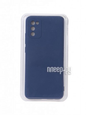 Фото Чехол Innovation для Samsung Galaxy A02S Soft Inside Blue 19725