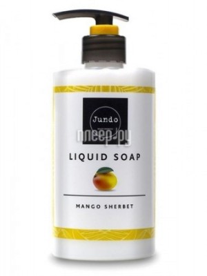 Фото Увлажняющее крем-мыло Jundo Mango Sherbet 500ml 4903720020289