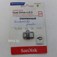 Фото 256Gb - SanDisk Ultra Dual SDDD3-256G-G46 уцененный