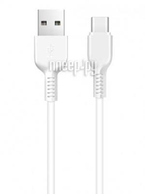 Фото Hoco X13 Easy USB - Type-C 2.4A 1m White 6957531061199