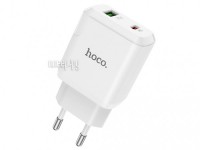 Фото Hoco N5 2xUSB-C 3.0A PD 20W+QC3.0 White 6931474738905