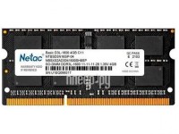 Фото Netac DDR3L SO-DIMM 1600Mhz PC12800 CL11 - 4Gb NTBSD3N16SP-04