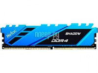 Фото Netac Shadow DDR4 DIMM 3200Mhz PC25600 CL16 - 8Gb Blue NTSDD4P32SP-08B