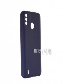 Фото Чехол DF для Itel Vision 2S Silicone Blue itCase-03