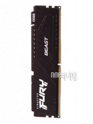 Фото Kingston Fury Beast DDR5 DIMM PC-48000 6000MHz CL40 - 16Gb KF560C40BB-16