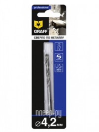 Фото Сверло Graff по металлу 4.2mm 724275