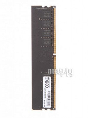 Фото HikVision DDR4 DIMM 2666Mhz PC21300 CL19 - 8Gb HKED4081CBA1D0ZA1/8G