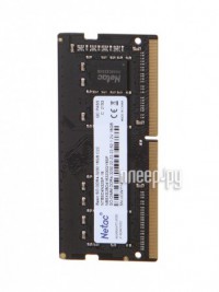 Фото Netac DDR4 SO-DIMM 3200Mhz PC25600 CL22 - 16Gb NTBSD4N32SP-16