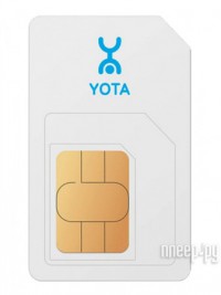 Фото Sim-карта для смартфона Yota тарифный пакет на 400 рублей