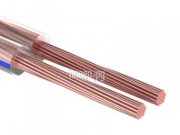 Фото Кабель акустический Rexant 2x1mm 20m Transparent 01-6205-3-20