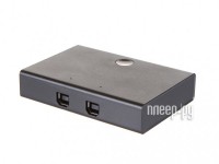 Фото Ugreen US158 USB 2.0 Sharing Switch 2x1 Black 30345