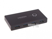 Фото Ugreen US216 USB 3.0 Sharing Switch Box Black 30768