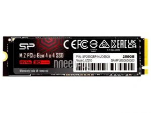 Фото Silicon Power UD90 PCIe Gen 4x4 SP250GBP44UD9005