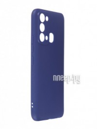 Фото Чехол DF для Itel Vision 3 Silicone Blue itCase-06