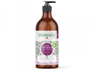 Фото Гель для душа Synergetic Цветущий инжир и лотос 750ml 4607971452911