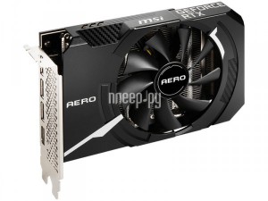 Фото MSI RTX 3050 Aero ITX 8G OC v1 1552Mhz PCI-E 8192Mb 14000Mhz 128-bit HDMI 3xDP