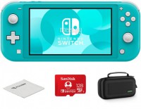 Фото Nintendo Switch Lite Turquoise Выгодный набор + подарок серт. 200Р!!!