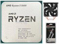 Фото AMD Ryzen 5 5600 (3500MHz/AM4/L2+L3 35840Kb) OEM Выгодный набор + подарок серт. 200Р!!!
