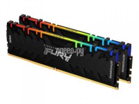 Фото Kingston Fury Renegade RGB DDR4 DIMM 4000MHz PC-32000 CL19 - 16Gb Kit (2x8Gb) KF440C19RBAK2/16