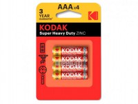 Фото AAA - Kodak R03/4SH Super Heavy Duty (4 штуки)