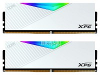 Фото A-Data XPG Lancer RGB DDR5 DIMM 6000MHz PC48000 CL40 - 32Gb KIT (2x16Gb) AX5U6000C4016G-DCLARWH