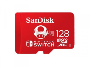 Фото 128Gb - SanDisk Micro SDHC UHS-I SDSQXAO-128G-GN3ZN
