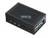 Фото Корпус ACD Fine Heat Dispersion Aluminium Alloy Case for Raspberry Pi 4B Black RA508