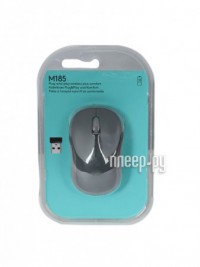 Фото Logitech M185 Black-Grey 910-002235