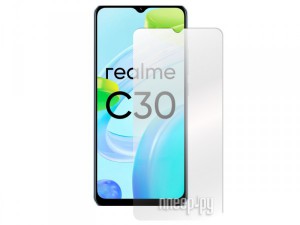 Фото Гидрогелевая пленка LuxCase для Realme C30 Transparent 0.14mm Front 92687