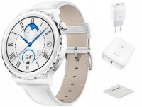 Фото Huawei Watch GT 3 Pro Frigga-B19V White Leather Strap 55028857 Выгодный набор + подарок серт. 200Р!!!