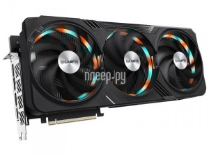 Фото GigaByte GeForce RTX 4090 24GB 1755Mhz PCI-E 24576Mb 21000Mhz 384 bit DisplayPort HDMI 3xDP GV-N4090GAMING OC-24GD