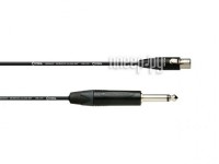 Фото Cordial CPI 1 FP-RT 3 XLR F - Jack 6.3mm 1m Black