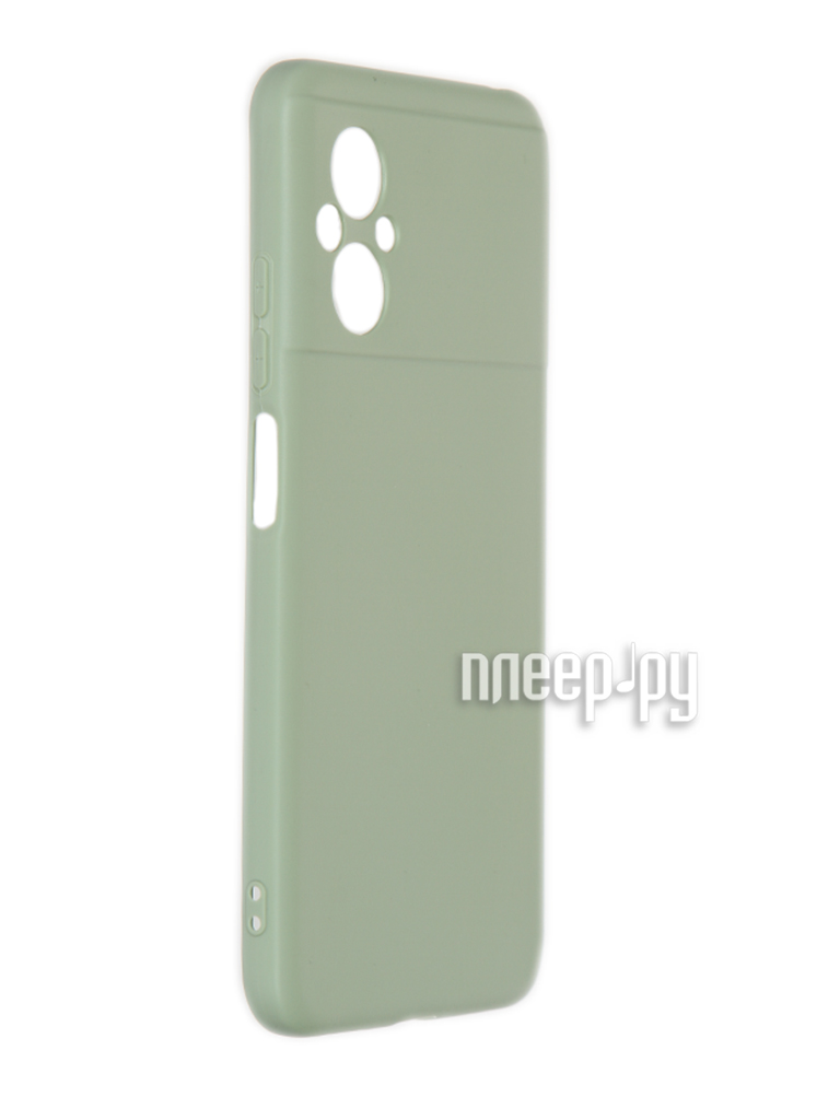 Купить Чехол DF для Poco M5 Silicone Light Green poCase-11 по низкой цене в  Москве | Интернет магазин Плеер.ру