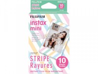 Фото Fujifilm Colorfilm Instax Mini Stripe кассета 10L 16431043