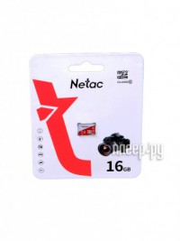 Фото 16Gb - Netac MicroSD P500 Eco Class 10 NT02P500ECO-016G-S (Оригинальная!)