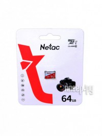 Фото 64Gb - Netac MicroSD P500 Eco UHS-I Class 10 NT02P500ECO-064G-S (Оригинальная!)