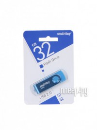 Фото 32Gb - SmartBuy UFD 2.0 Twist Blue SB032GB2TWB
