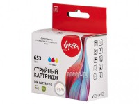 Фото Sakura SI3YM74AE (схожий с HP 3YM74AE) №653 Tri-Colour для HP DeskJet Plus Ink Advantage 6000/6075/6475
