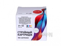 Фото Sakura SISD367AE (схожий с HP SD367AE) №21/22 Black-Tri-Colour для HP DeskJet 3940/D2360/F380/4355/D1530/D2460/F4180/F2180/PSC 1410/Officejet J3680/4355/5610/J5520