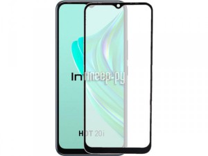 Фото Защитное стекло BoraSCO для Infinix Hot 20i Full Glue Black Frame 71015