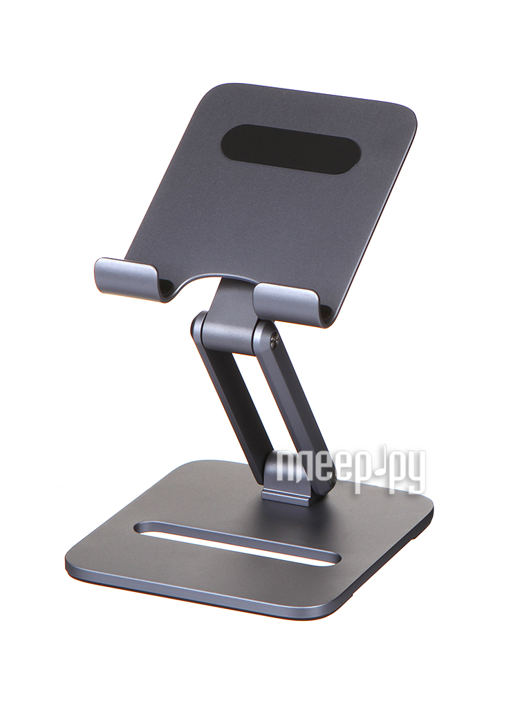 Купить Настольная подставка Baseus Biaxial Foldable Metal Stand Grey  LUSZ000113 по низкой цене в Москве ||| Интернет магазин Плеер.ру