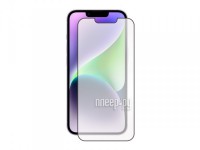 Фото Защитное стекло mObility для APPLE iPhone 14 Plus Full Screen Full Glue Black Frame УТ000032679