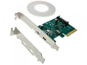 Фото Espada PCI-E USB 3.1 Gen2 Type-C PCIeUASM1142